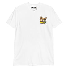 Load image into Gallery viewer, HeyyDelta - Unisex T-Shirt - Hey Chest Print (Streamer Purchase)
