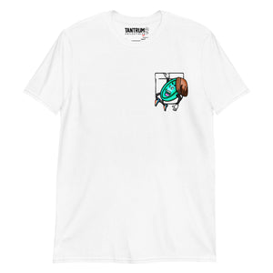 BadatButtons - Unisex T-Shirt - Printed Pocket BadatBouldering