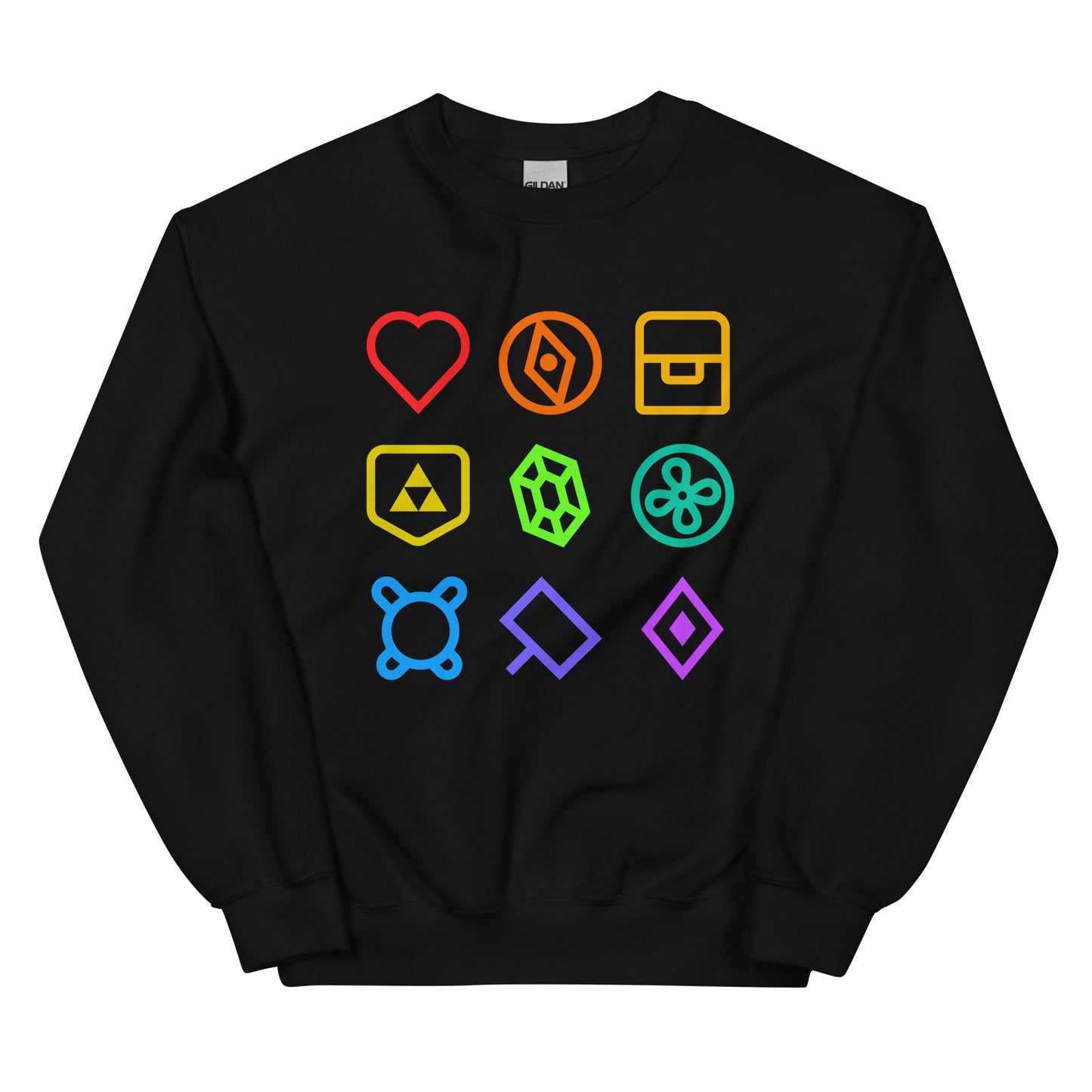 Zeldathon - Unisex Sweatshirt - Icons