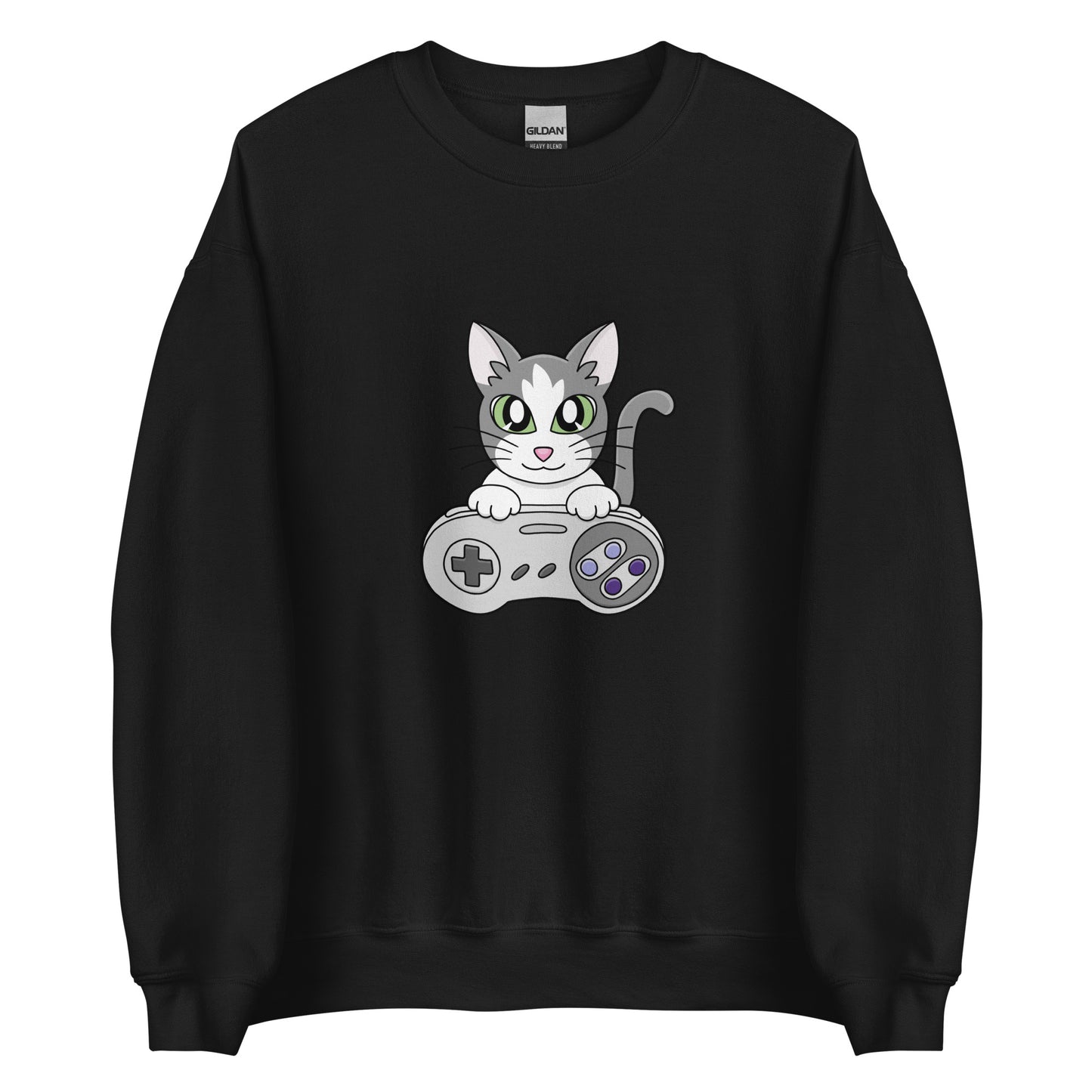 forestminish - Unisex Sweatshirt - Gamer Kitty