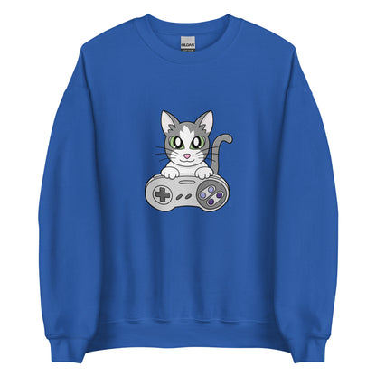 forestminish - Unisex Sweatshirt - Gamer Kitty