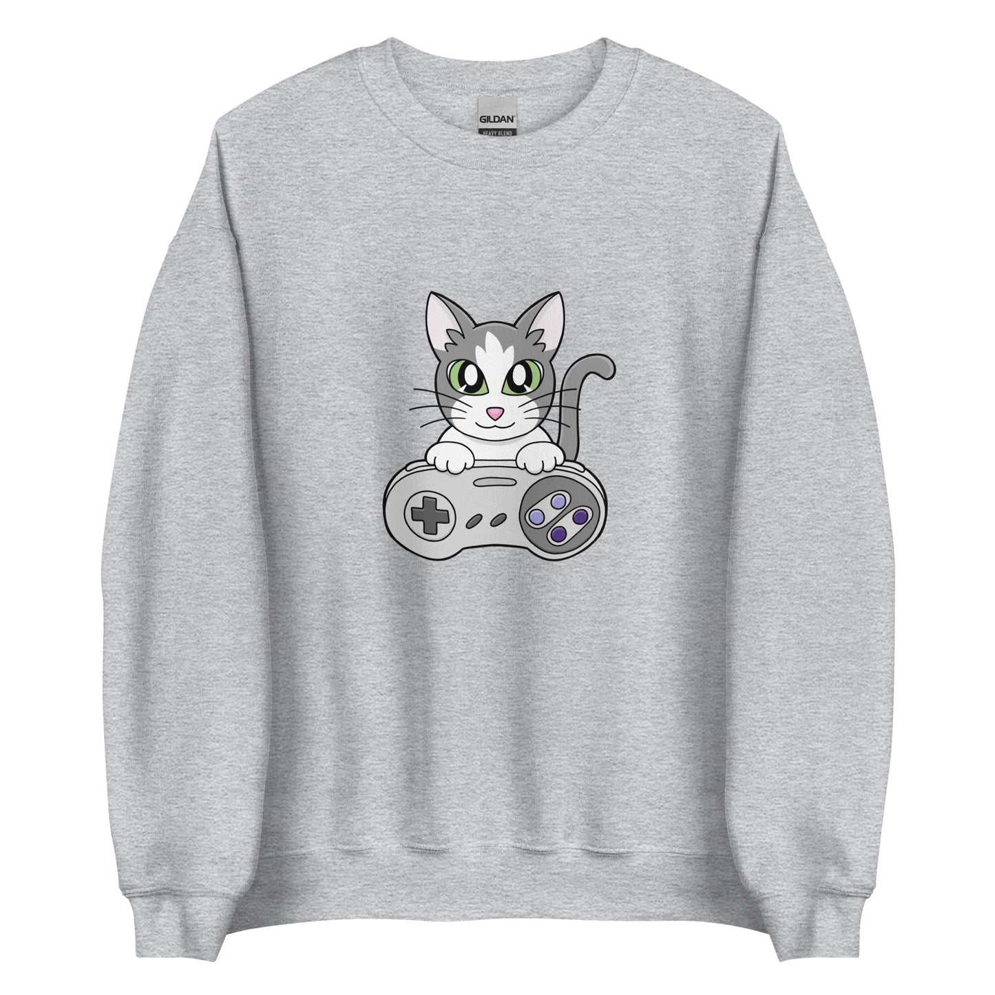 forestminish - Unisex Sweatshirt - Gamer Kitty