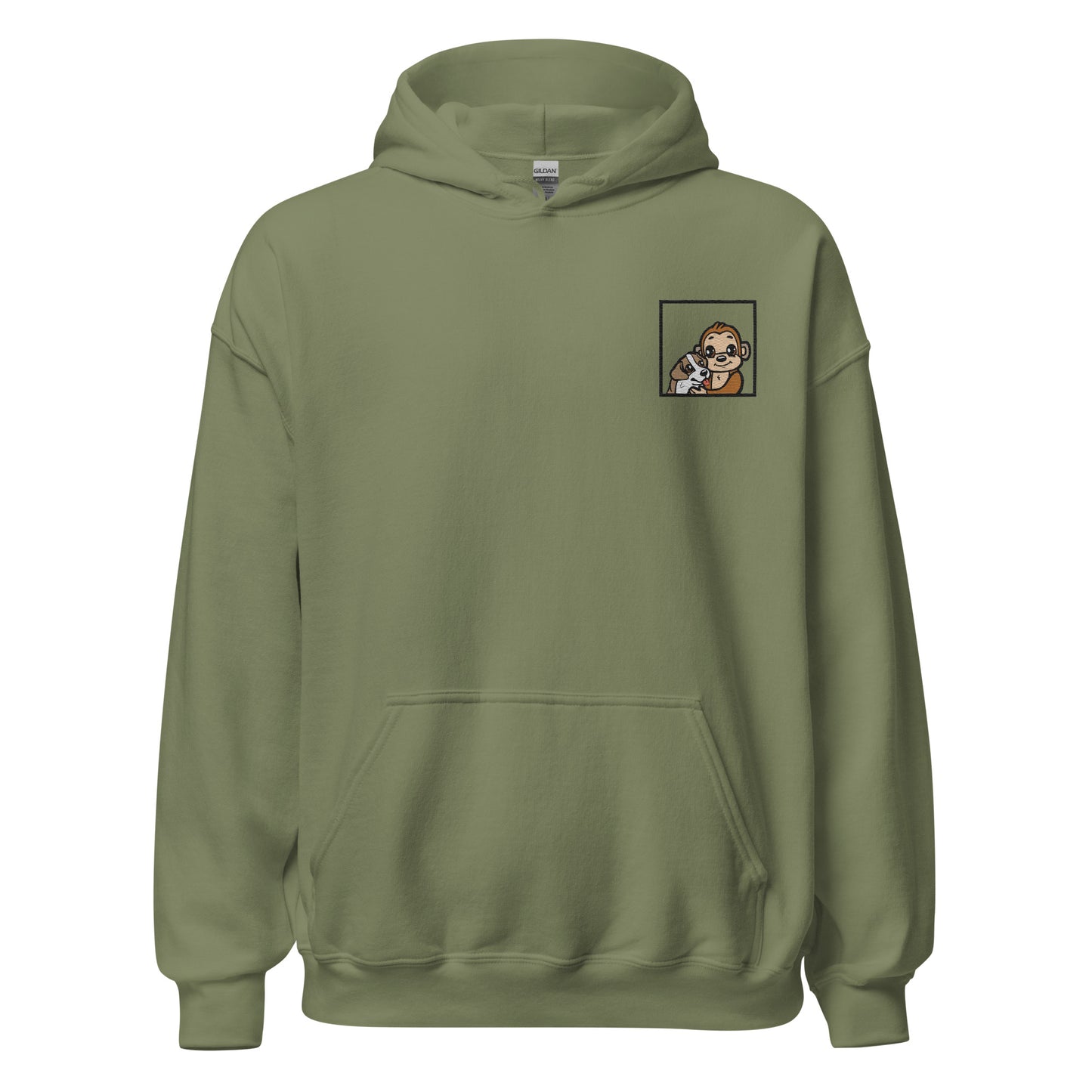 Fcoughlin - Unisex Hoodie - Embroidered Doggo