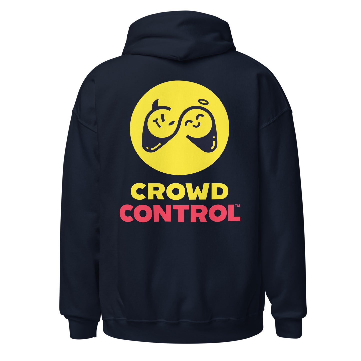 Crowd Control™ - Unisex Hoodie - Crowd Control Icon (Embroidered)