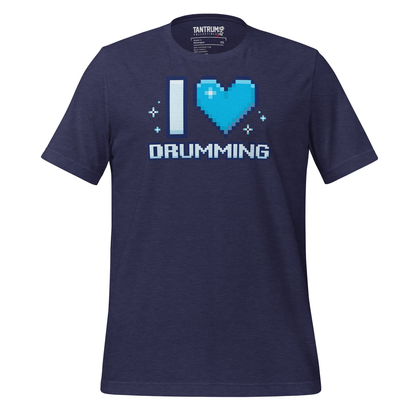 The8BitDrummer - Unisex Shirt - I Love Drumming