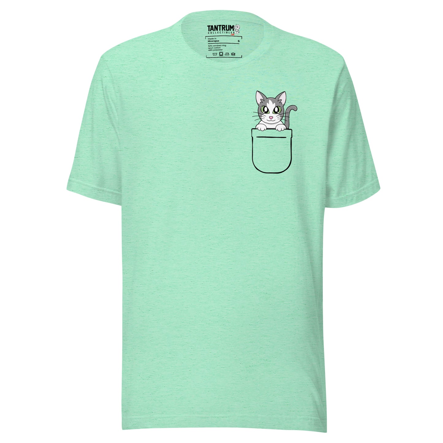 forestminish  - Unisex T-Shirt -  Pocket Kitty