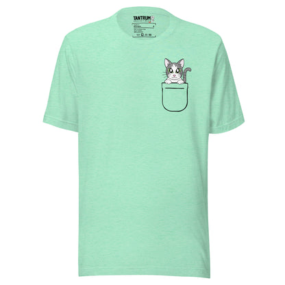 forestminish  - Unisex T-Shirt -  Pocket Kitty