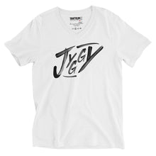 Load image into Gallery viewer, Jyggy - Unisex V-Neck T-Shirt - Jyggy
