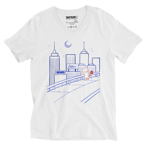 Jyggy - Unisex V-Neck T-Shirt - JygCity