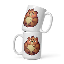 Load image into Gallery viewer, Burr - White Glossy Mug - Chonk Round
