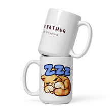 Load image into Gallery viewer, Dangers - White Glossy Mug - Id rather Be Sleeping **GOING AWAY**
