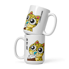 Load image into Gallery viewer, Spacekat - White Glossy Mug - Sip
