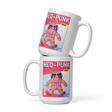 Load image into Gallery viewer, Spacekat - White Glossy Mug - Neo Punk
