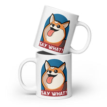 Load image into Gallery viewer, Bobbeigh - White Glossy Mug - HypePup Say What?
