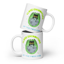 Load image into Gallery viewer, Spacekat - White Glossy Mug - Close Encounters To The Purr Kind
