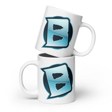 Load image into Gallery viewer, ThaBeast - White Glossy Mug - B Logo
