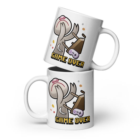 Shovda - White Glossy Mug - C'mon "Game Over"