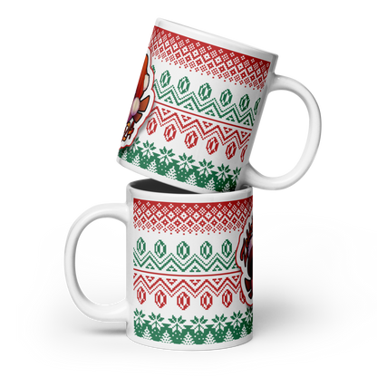 Zeldathon - White Glossy Mug - Holiday Finn