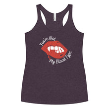 Load image into Gallery viewer, VyroniQ- Women&#39;s Racerback Tank- Blood Type
