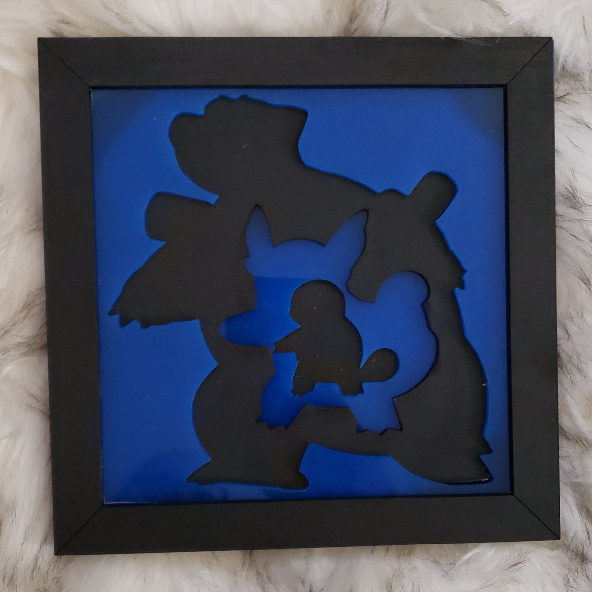 Pokemon Evolution 3D Wall Art (Squirtle) - TantrumCollectibles.com