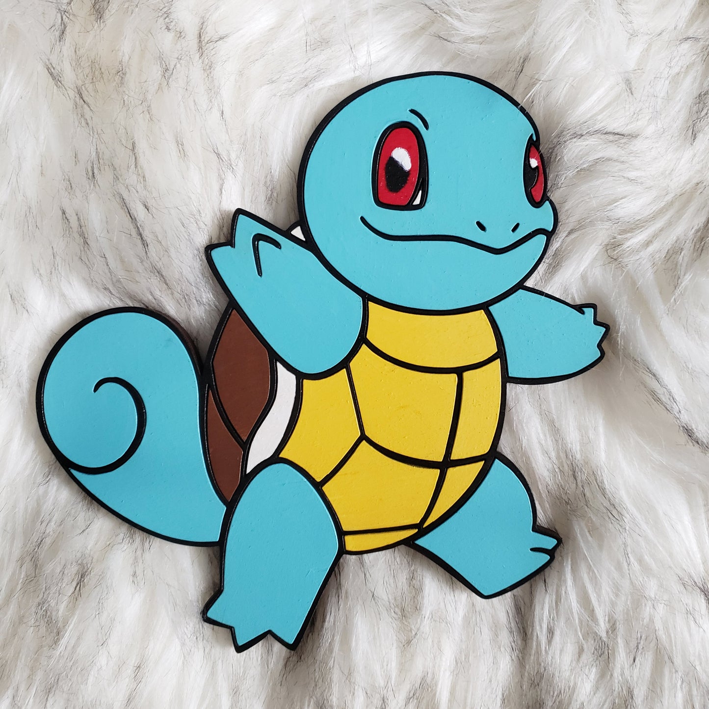 Pokémon- Wooden Wall Art- Squirtle - TantrumCollectibles.com