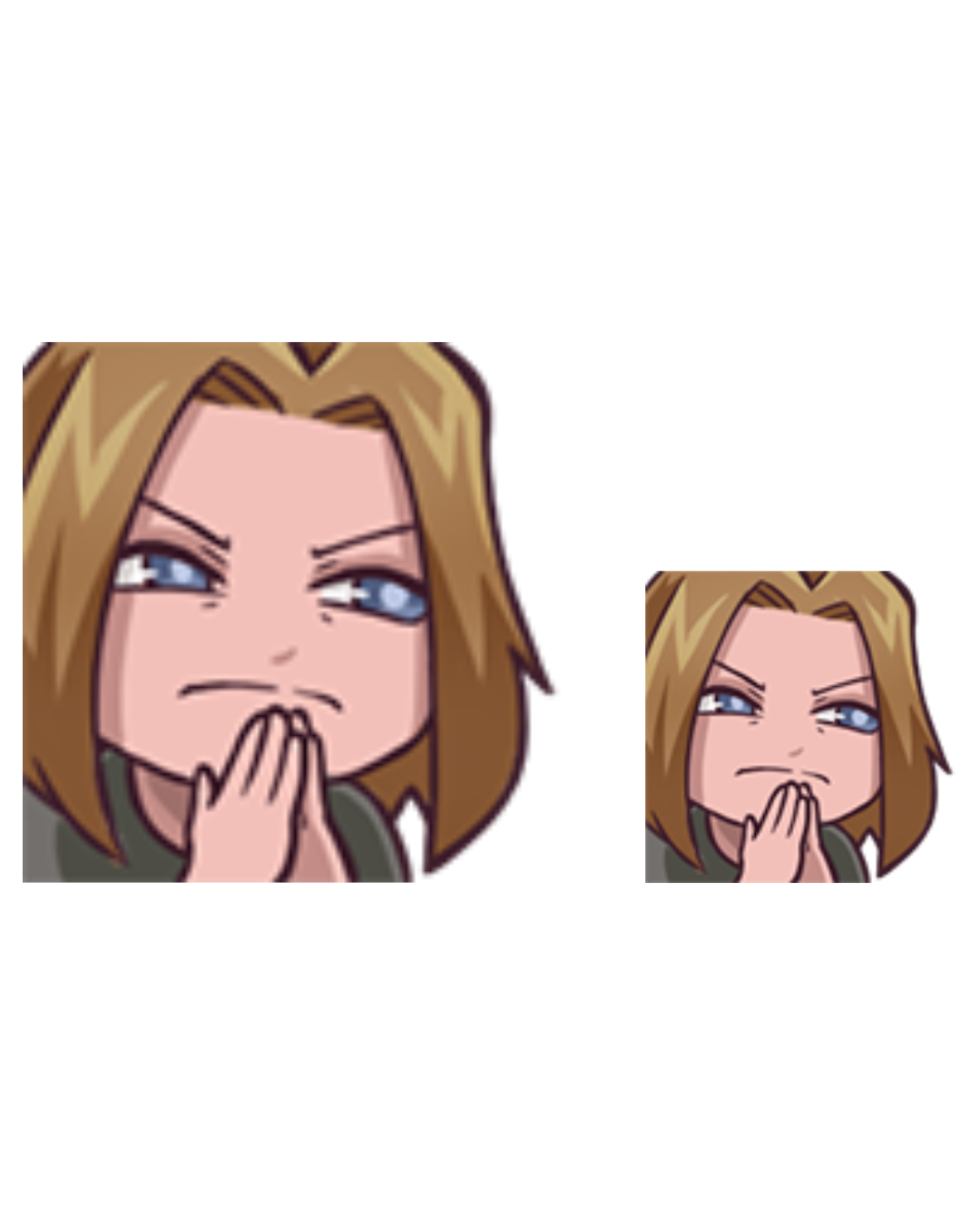 Emmy- Wooden Emote- tatrHmm  **Permanent Collection** (Streamer Purchase)