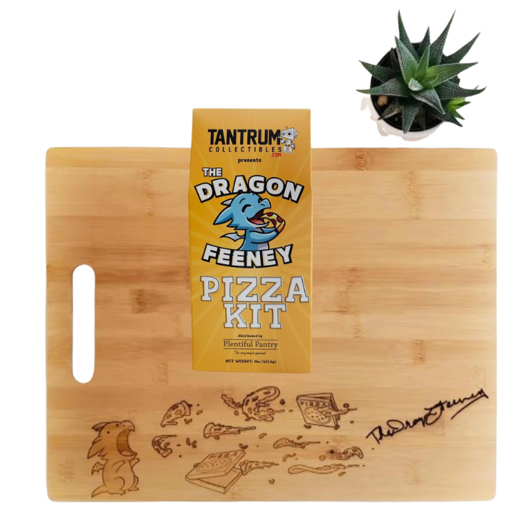 The Dragon Feeney - Bewp Vacuum Pizza Cutting Board
