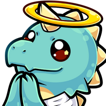 Load image into Gallery viewer, Codysaurus-  Emote Art- Bless (Streamer Purchase)
