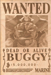 One Piece -Buggy Wanted Poster - TantrumCollectibles.com