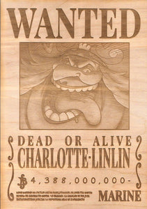 One Piece -Charlotte LinLin (Big mom) Wanted Poster - TantrumCollectibles.com