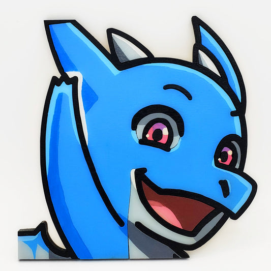 The Dragon Feeney- Wooden Emote- feenHey **Permanent Collection** (Streamer Purchase)