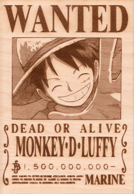 One Piece Anime Wanted Posters (BUY Any 5 GET ANY 3 FREE) | eBay