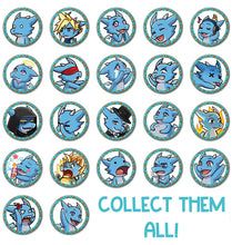 Load image into Gallery viewer, The Dragon Feeney- Wave 1 ALL 22 POGS and 1 SLAMMER
