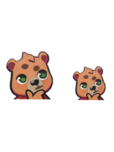 Load image into Gallery viewer, SleepingBear- Replica Emote Wood Art-sleepiTHINK **Permanent Collection** (Streamer Purchase)
