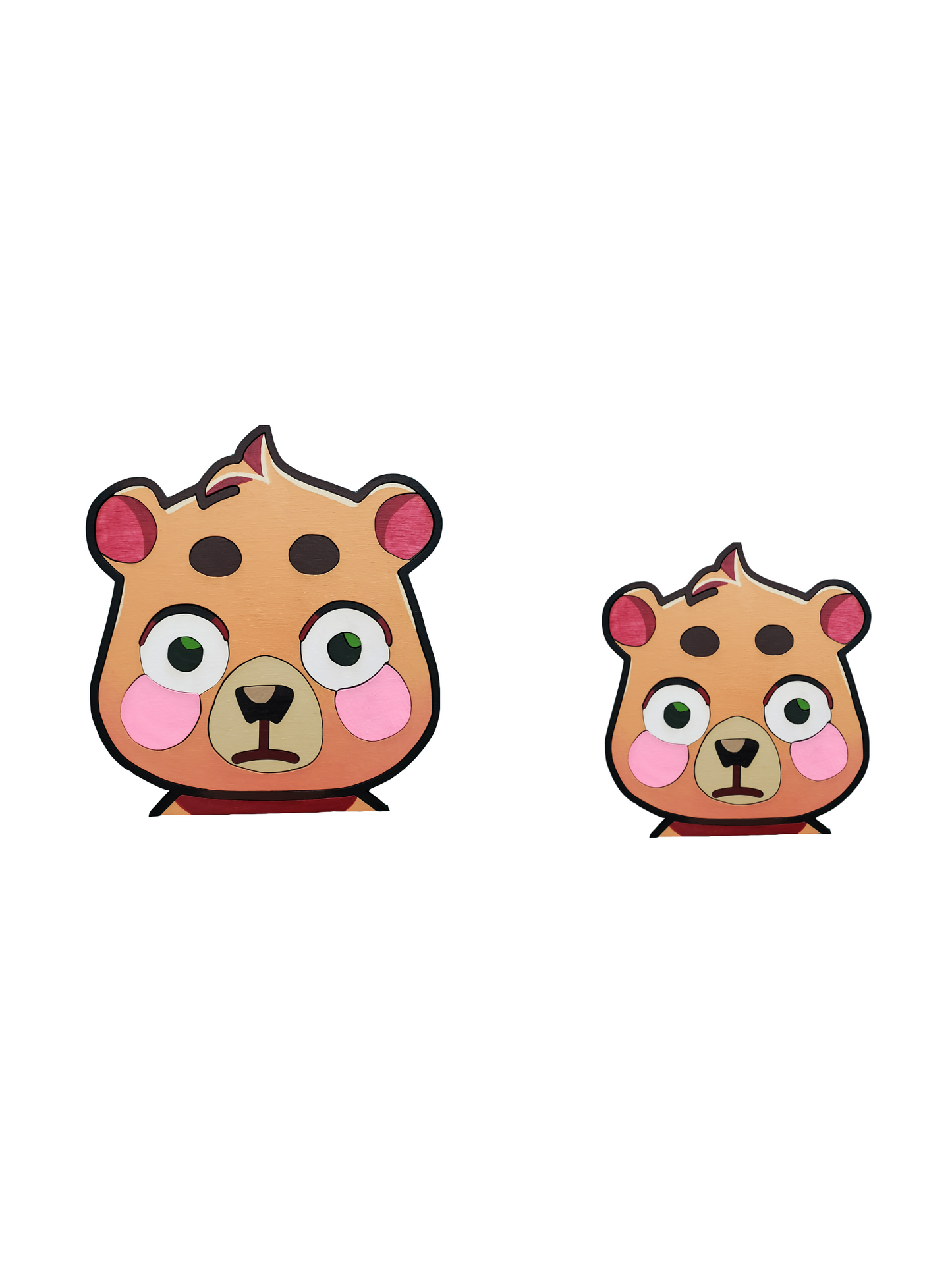 Burr- Replica Emote Wood Art-sleepiFLUSHED **Permanent Collection** (Streamer Purchase)