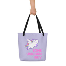 Load image into Gallery viewer, Frankthepegasus - All-Over Print Large Tote Bag - Some Unicorn Guy
