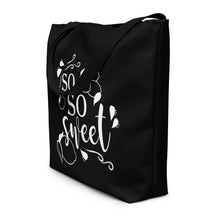 Load image into Gallery viewer, Frankthepegasus - All-Over Print Large Tote Bag - So So Sweet
