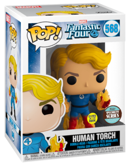 Specialty Series Pop Marvel: Fantastic Four - Human Torch (Suited) - TantrumCollectibles.com