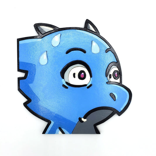 The Dragon Feeney-Wooden Emote- feenS  **Permanent Collection** (Streamer Purchase)