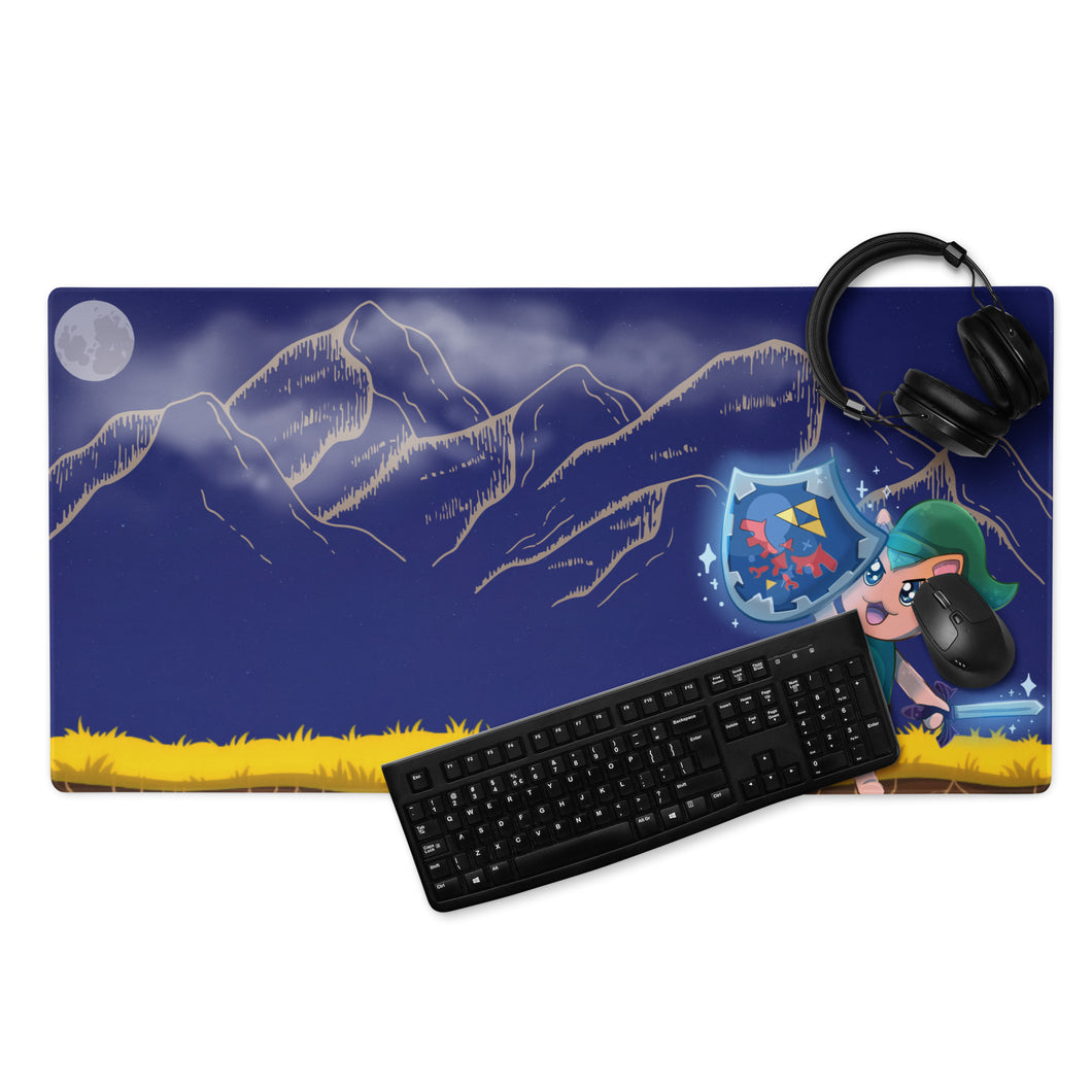 Hylian Descent - Gaming Mouse Pad - Tangy Hero