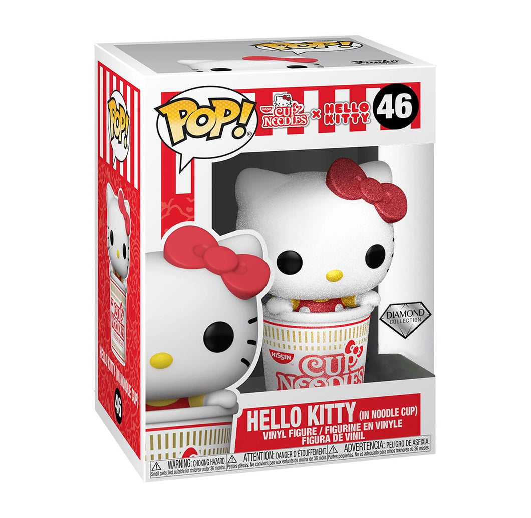 Pop! Hello Kitty (In Noodle Cup) (Diamond) Hot Topic