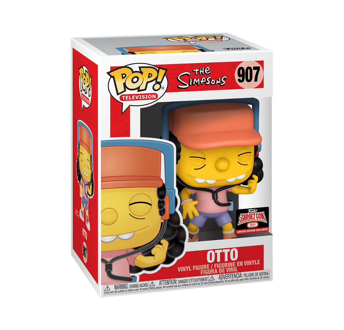 Pop! The Simpsons Otto Mann (Funko! Target Con 2021)- (Limited Edition Exclusive) - TantrumCollectibles.com