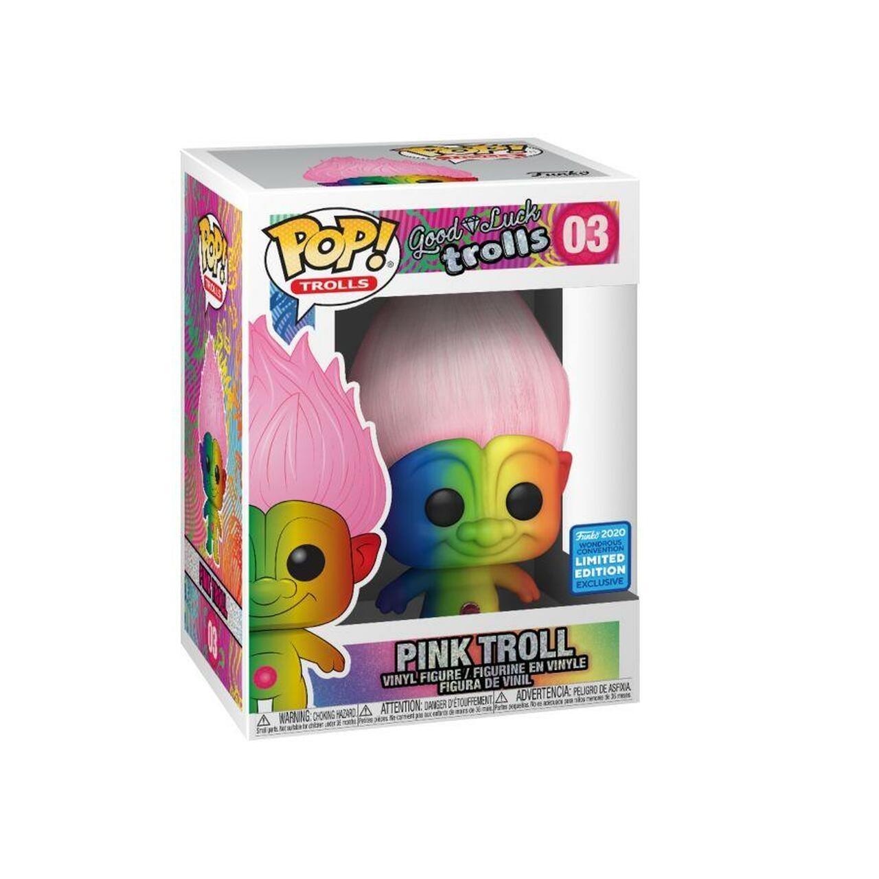 POP! Pink Troll! Funko 2020! Wondrous Convention !Limited Edition! Exclusive - TantrumCollectibles.com