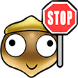 Load image into Gallery viewer, SpikeVegeta - Replica Emote Wood Art - Stop (Streamer Purchase)
