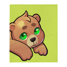 Load image into Gallery viewer, Burr - Throw Blanket - Bear
