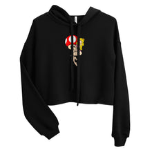 Load image into Gallery viewer, TheSpaceVixen - Crop Hoodie - Peach
